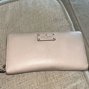 Kate spade pink mauve wallet